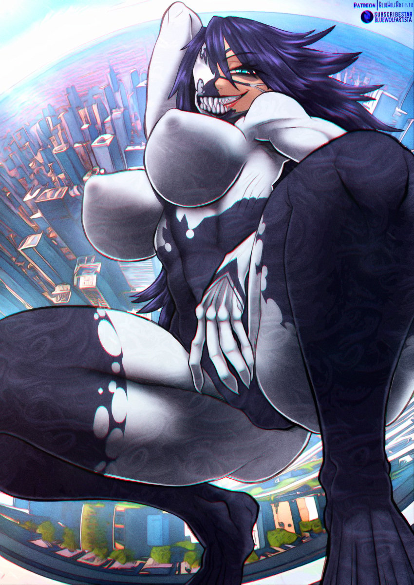 bluewolfartista body_modification brainwashing corruption female large_ass large_breasts lips marvel marvel_comics mid-transformation midnight_(my_hero_academia) my_hero_academia nemuri_kayama personality_change she-venom smile spider-man_(series) symbiosis symbiote thick_thighs toned_stomach transformation venom venom_(marvel) venomized wide_hips