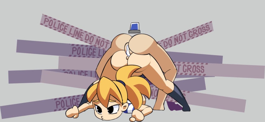 1boy animated ass blonde_hair cum cum_in_pussy female hooligan_sister_b hooligan_sisters mighty_switch-a-lot_(minus8) mighty_switch_force minus8 petite ponytail sex simple_background tagme uncensored wayforward