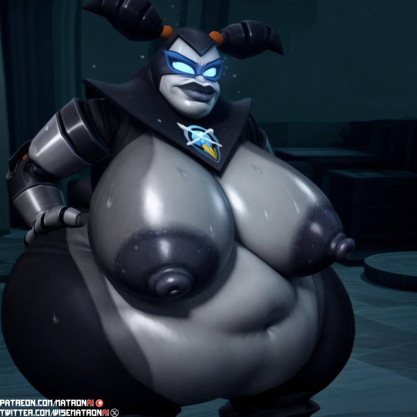 1girls 4k ai_generated bbw belly big_belly big_breasts breasts curvy curvy_female curvy_figure fat female female_only helga_(ratchet_and_clank) highres huge_breasts huge_thighs large_ass large_breasts machine massive_thighs matronai_(artist) naked naked_female nipples nude nude_female obese obese_female overweight overweight_female patreon patreon_username pinup puffy_areola ratchet_and_clank robot solo solo_female solo_focus sony_interactive_entertainment ssbbw stable_diffusion sweat sweating thick thick_ass thick_hips thick_thighs twitter_username video_games voluptuous wide_hips