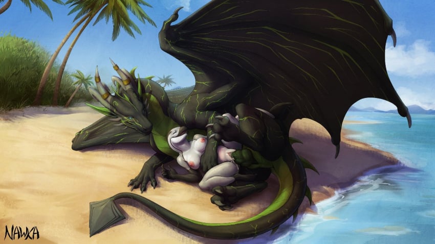 16:9 2020 3_toes 4_fingers anthro anthro_on_feral anthro_penetrated areola beach better_version_at_source bodily_fluids breasts cetacean claws cum cum_in_pussy cum_inside day delphinoid detailed_background dragon duo ejaculation female female_on_feral female_penetrated feral feral_penetrating feral_penetrating_anthro fingers genital_fluids horn interspecies male male_on_anthro male_penetrating male_penetrating_female mammal marine membrane_(anatomy) membranous_wings nawka nipples outside penetration river_(adleisio) sand scales scalie seaside seth'cor sex shoreline sky spines straight toes toothed_whale vaginal_penetration water western_dragon widescreen wings zoophilia