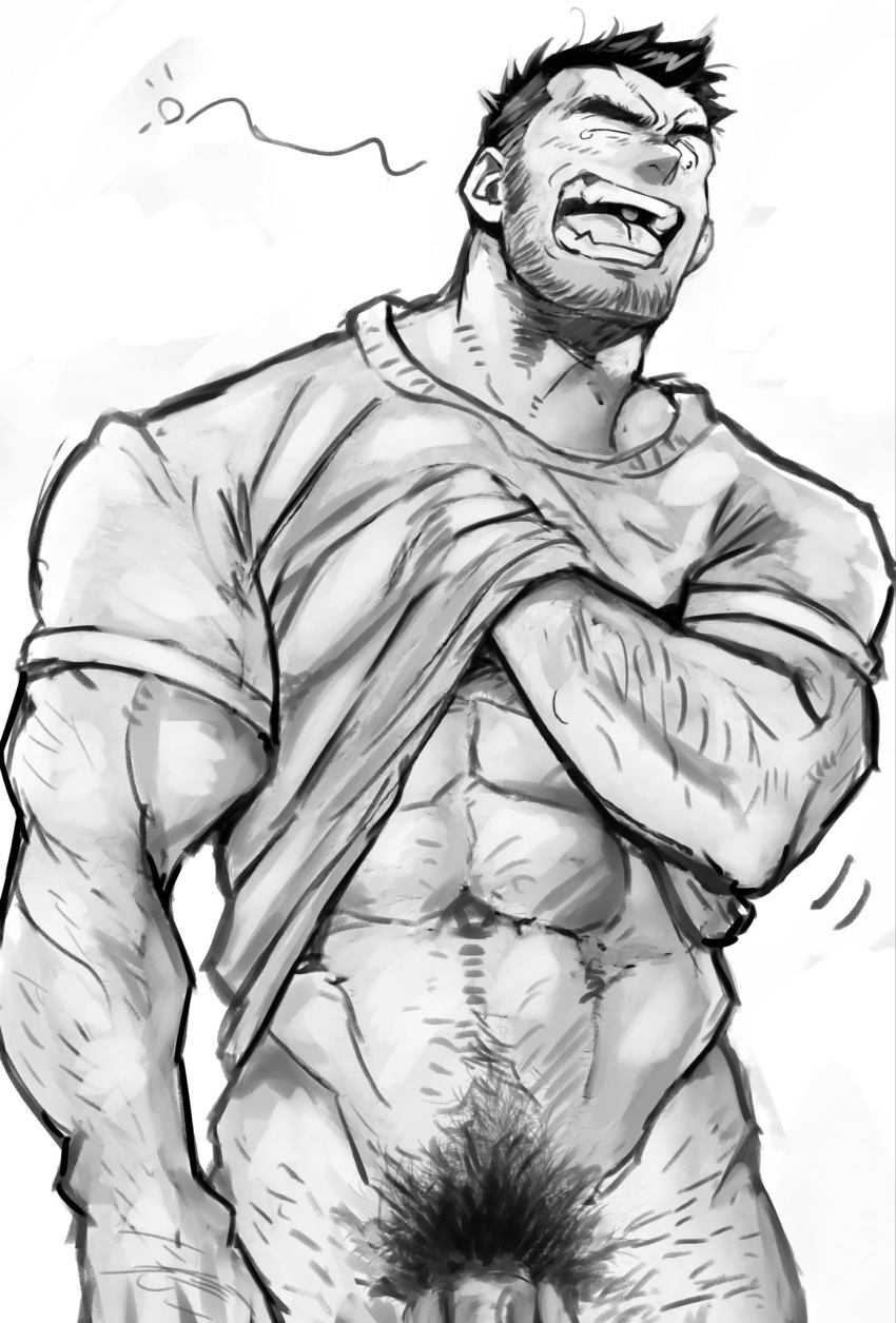 1boy 1male 2024 abs arm_hair arms arms_up athletic athletic_male balls bara barazoku beard biceps big_balls big_muscles big_pecs big_testicles black_hair blush body body_hair bulge chest chest_hair chest_tuft closed_eyes clothed clothes clothing daddy dilf eyebrows facial_hair flaccid gay gay_male genitals gesture grin hair hair_tuft hairless_balls hairy hairy_arms hairy_balls hairy_body hairy_chest hairy_legs hairy_male hairy_penis hand_hair hands happy_trail hi_res high_resolution highres homosexual horn human human_only leg_hair legs male male_chest male_focus male_only male_pubic_hair manly masculine mature mature_male mostly_nude muscle muscles muscular muscular_human muscular_male navel navel_hair neck_tuft nude nude_male obliques original original_character pecs pectorals penis penis_out pose pubic_hair quads simple_background smile smiling solo solo_male standing stubble suamaru0808 teeth testicles thick_body thick_eyebrows thick_legs toned toned_body toned_male tongue tuft veiny_penis yaoi zaddy