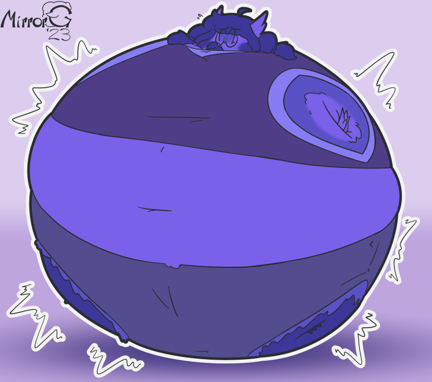 big_breasts blueberry_inflation breasts mirrorgs sunken_head sunken_limbs thick_thighs wide_hips