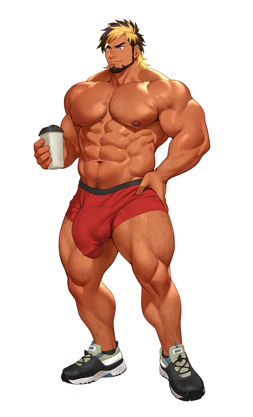 abs bara biceps big_balls big_bulge big_penis bodybuilder boner bulge censored chest_hair erection facial_hair flaccid hairy_legs hairy_male hairy_thighs huge_balls huge_cock huge_testicles hunk kuromine_hiraya male male_focus male_only massive_bulge massive_cock massive_penis muscle muscles muscular muscular_arms muscular_ass muscular_legs muscular_male muscular_thighs nipples pecs solo solo_male testicles yuatari