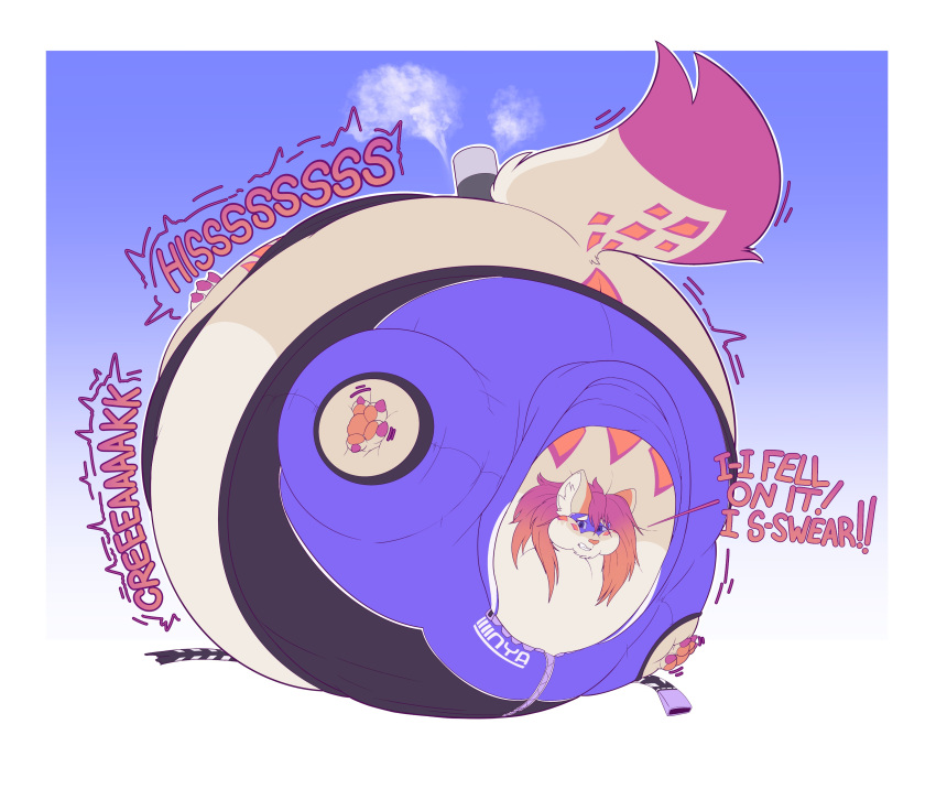 balloon balloon_inflation big_ass bubble_butt huge_ass inflation swatchfodder thick_thighs wide_hips