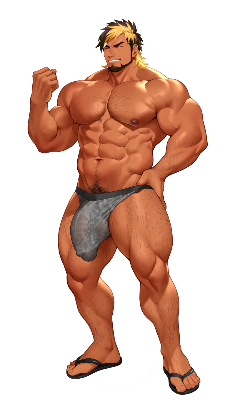 abs bara biceps big_balls big_bulge big_penis bodybuilder boner bulge censored chest_hair erection facial_hair flaccid hairy_legs hairy_male hairy_thighs huge_balls huge_bulge huge_cock huge_testicles hunk kuromine_hiraya male male_focus male_only massive_bulge massive_cock massive_penis muscle muscles muscular muscular_arms muscular_ass muscular_legs muscular_male muscular_thighs nipples pecs pubic_hair solo solo_male testicles yuatari