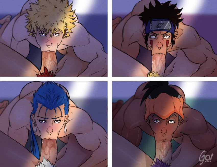 6+boys 8boys :>= anteater_face arched_back archer bara barefoot bent_over big_penis black_eyes black_hair blonde_hair blowjob blowjob_face blue_hair blush brown_hair brown_skin cock_gobble cock_hungry crossover cu_chulainn_(fate) cum_hungry dark-skinned_male dark_skin deep_blowjob ear_piercing earrings eijirou_kirishima emiya_(fate) facepaint fate/stay_night fate_(series) feet fellatio forehead_protector gay giving_head going_down_on golewdgo green_eyes headband human_only interracial inuzuka_kiba katsuki_bakugou knob_polishing leon_(pokemon) light-skinned_male long_hair looking_at_viewer male male_only male_pov mouthful multiple_boys my_hero_academia naked naruto naruto_(series) naruto_shippuden nude nude_male oral oral_sex penis penis_in_mouth playing_skinflute pokemon pokemon_ss ponytail pov pov_eye_contact precum precum_drip pubic_hair purple_hair raihan_(pokemon) red_eyes saliva_on_penis sex slit_pupils spiky_hair sucking sucking_off tan_skin tied_hair twink uzumaki_naruto voluptuous white_hair yaoi