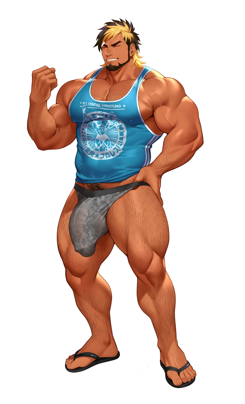 abs bara biceps big_balls big_penis bodybuilder boner bulge censored chest_hair erection facial_hair flaccid hairy_legs hairy_male hairy_thighs huge_balls huge_bulge huge_cock huge_testicles hunk kuromine_hiraya male male_focus male_only massive_bulge massive_cock massive_penis muscle muscles muscular muscular_arms muscular_ass muscular_legs muscular_male muscular_thighs nipples pecs pubic_hair solo solo_male testicles yuatari