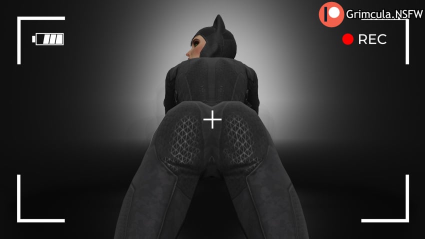 3d 3d_(artwork) 3d_model ass breasts catwoman catwoman_(arkham) catwoman_(arkham_city) catwoman_(arkham_knight) dc dc_comics naked naked_female nude nude_female porn pornography tongue_out white_ass white_body white_breasts white_skin