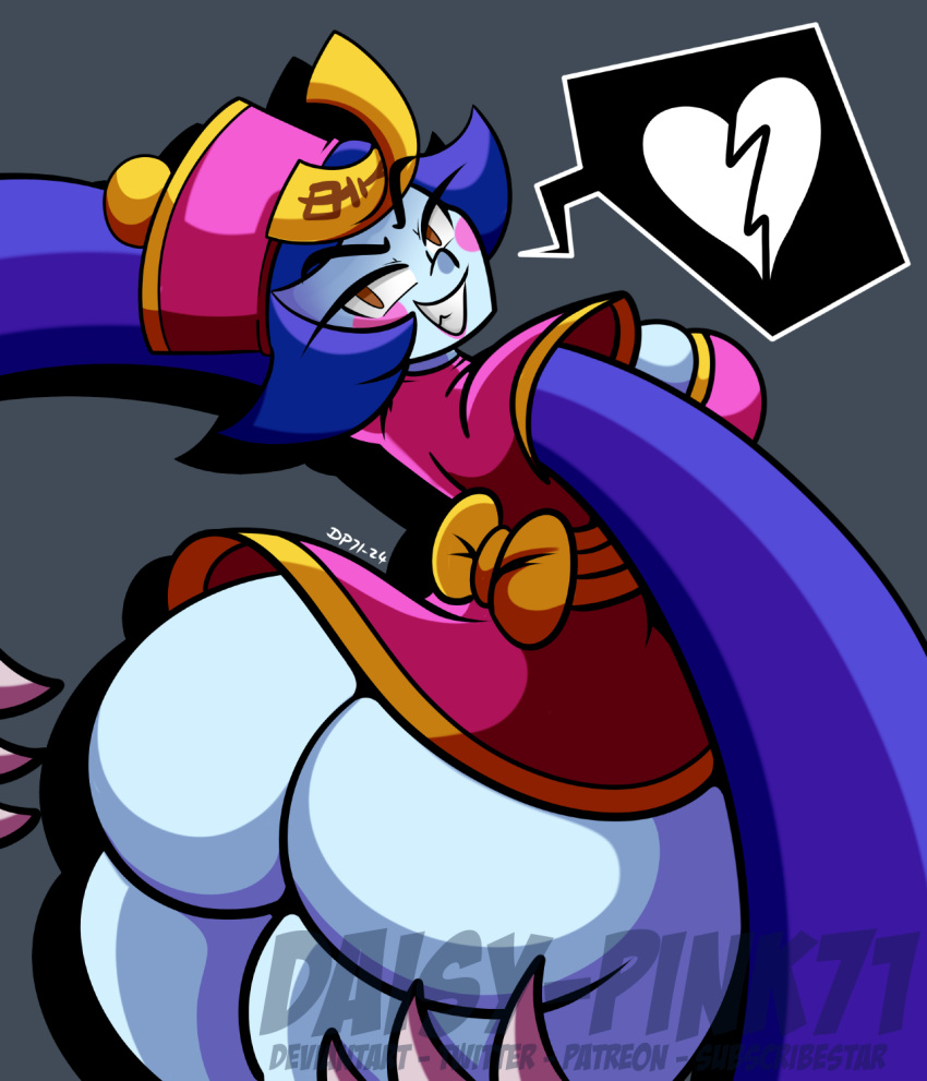 ass breasts commission daisy-pink71 darkstalkers fanart hsien_ko huge_ass huge_breasts lei-lei lei_lei