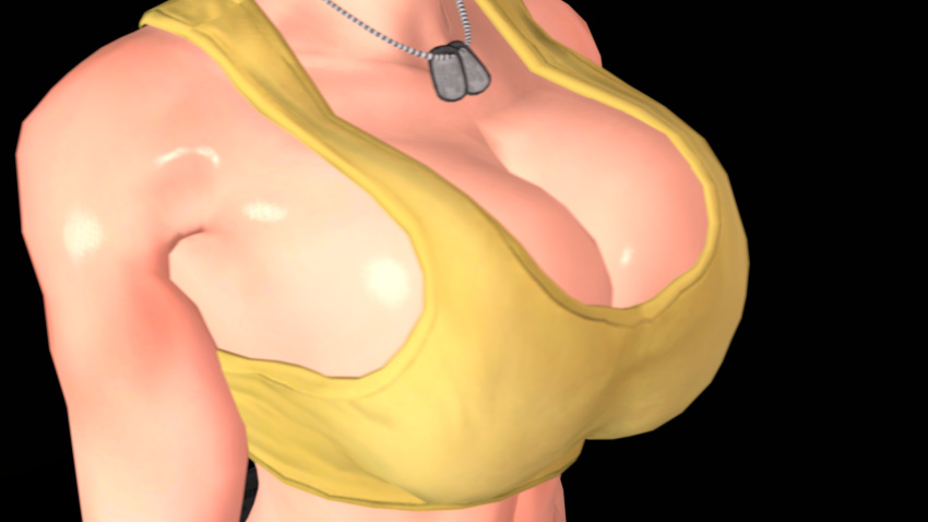 3d 3d_(artwork) 3d_model big_breasts breasts clothing female female_only king_of_fighters leona_heidern sfm solo source_filmmaker supurattabrain