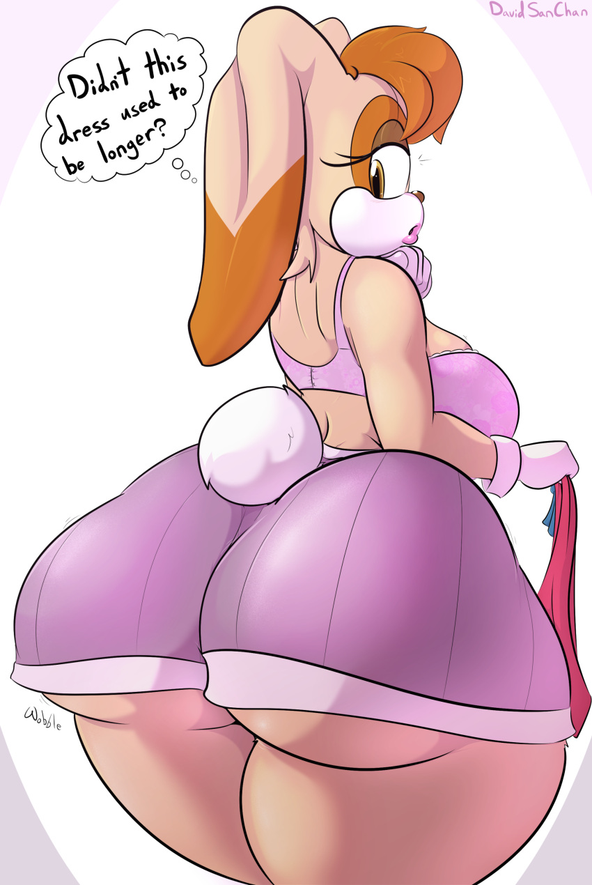 1girls 2024 2d 2d_(artwork) ass big_ass big_breasts bottom_heavy bra breasts bubble_butt dat_ass davidsanchan dress dumptruck_ass fat_ass female female_only huge_ass jpg lagomorph large_ass massive_ass milf mother png purple_shorts rabbit sega solo sonic_(series) sonic_the_hedgehog_(series) thick_ass thick_thighs thought_bubble thunder_thighs vanilla_the_rabbit wide_hips