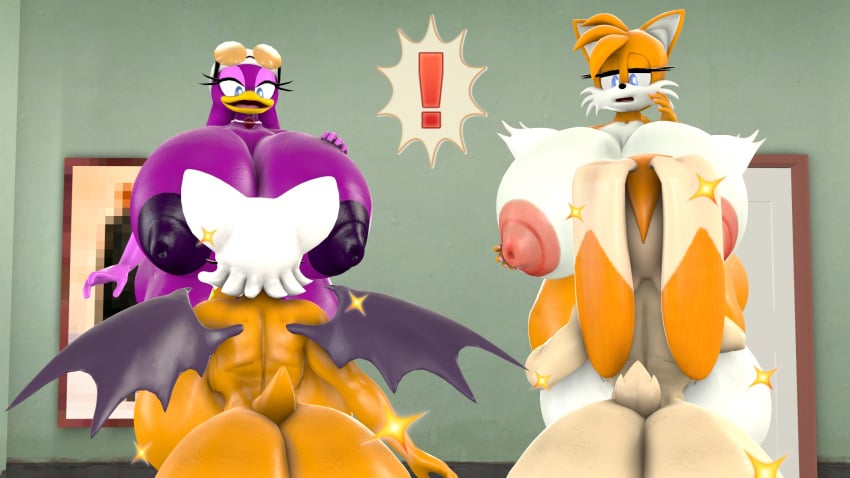 ! 3d 3d_model anthro ass avian backboob balls bat big_breasts big_penis bird blueapple breasts chiropteran cum cum_in_mouth fellatio female fox furry futanari goggles hair hat implied_oral intersex milk mobian mobian_(species) mobian_bat penis purple_body pussy rabbit rouge_the_bat rule_63 sega smile sonic_(series) sonic_adventure_2 sonic_riders sonic_the_hedgehog_(series) sparkles swallow_(bird) tails tails_the_fox tailsko tan_body transformation vanilla_the_rabbit wave_the_swallow