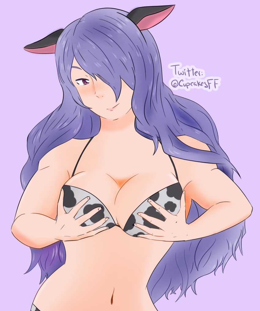 2021 camilla_(fire_emblem) cow_girl cow_print cupcakesff fire_emblem fire_emblem_fates