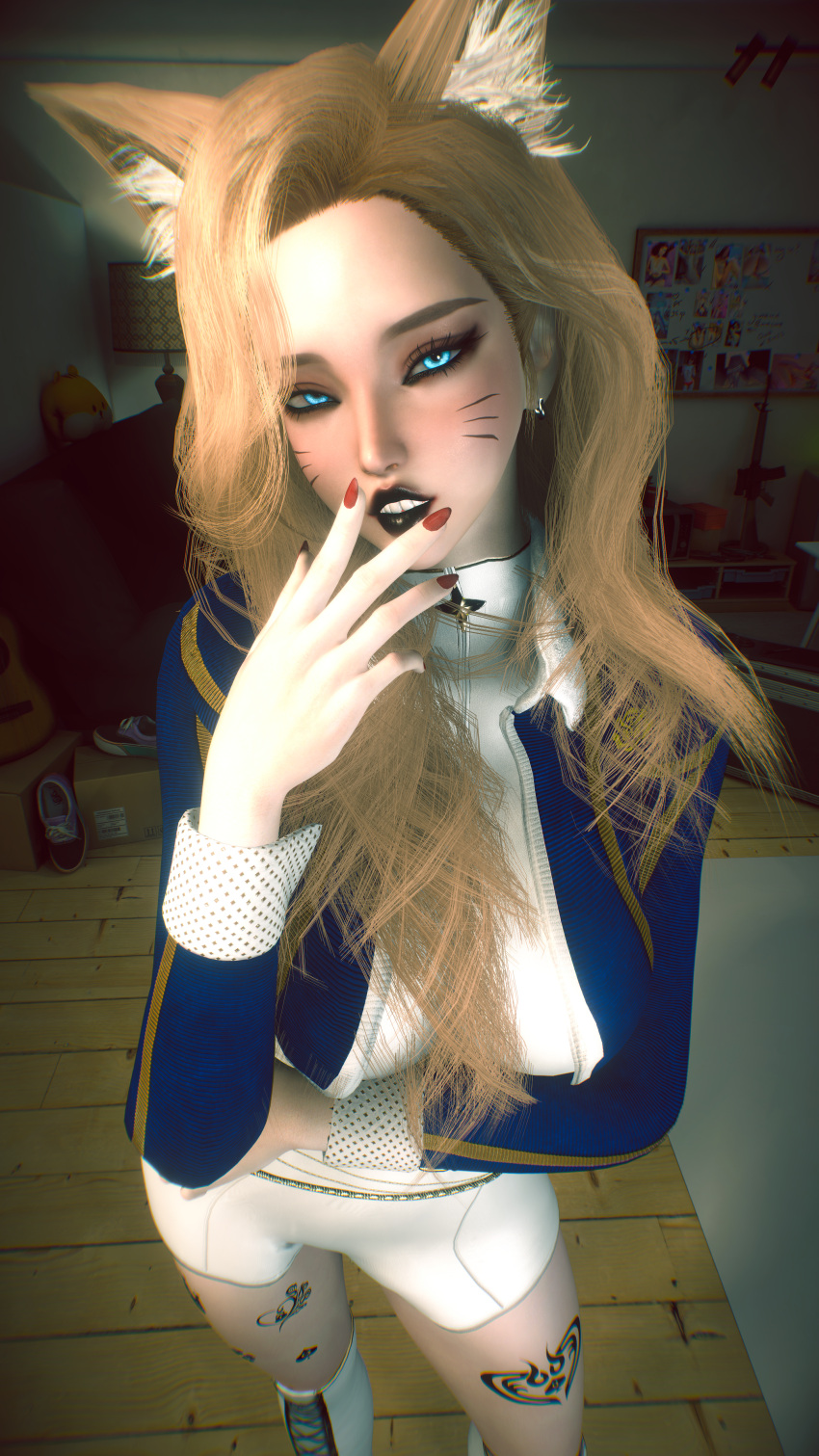 Ahri (Blacked) Rule 34 Image