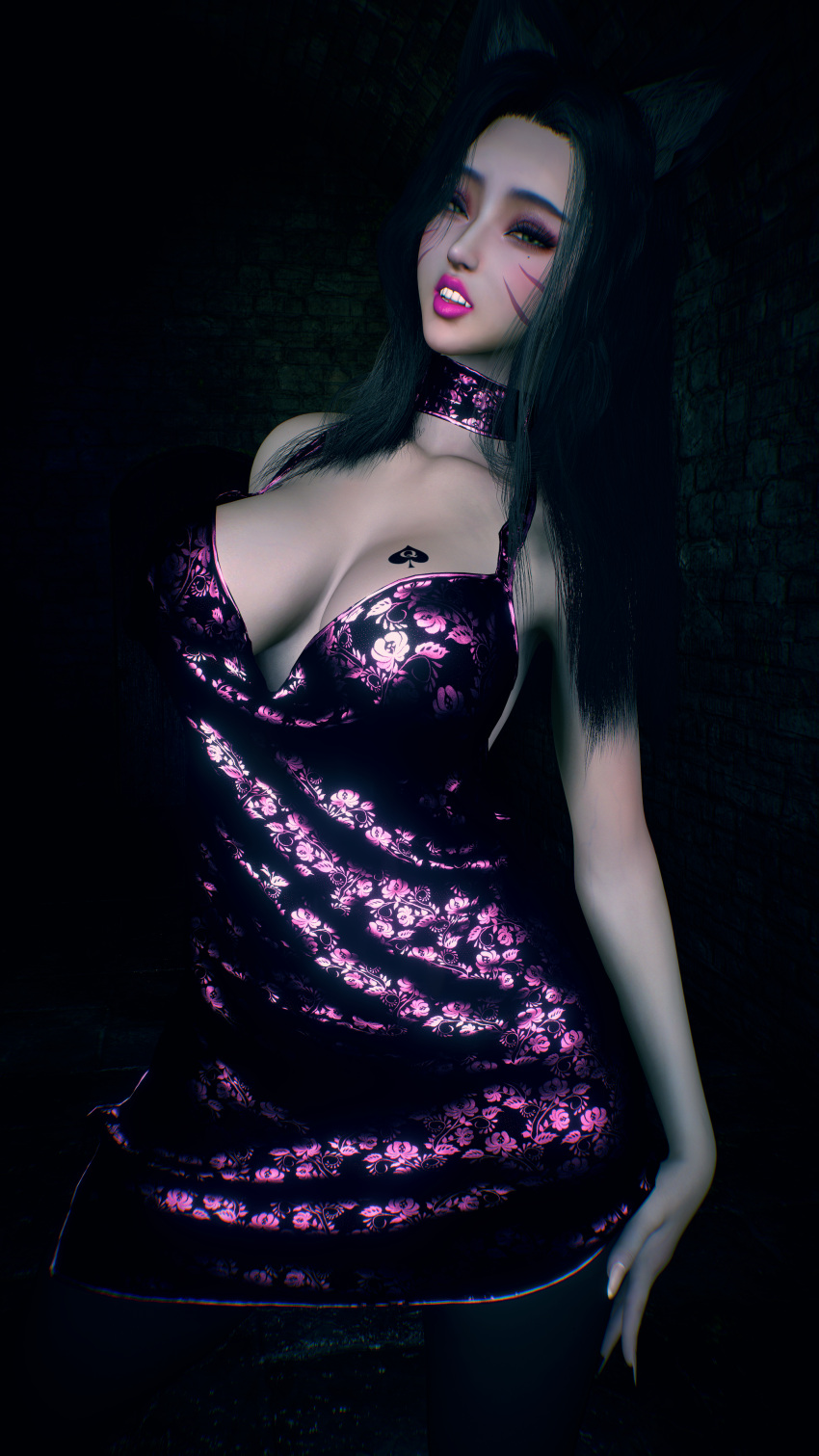 Ahri (Blacked) Rule 34 Image