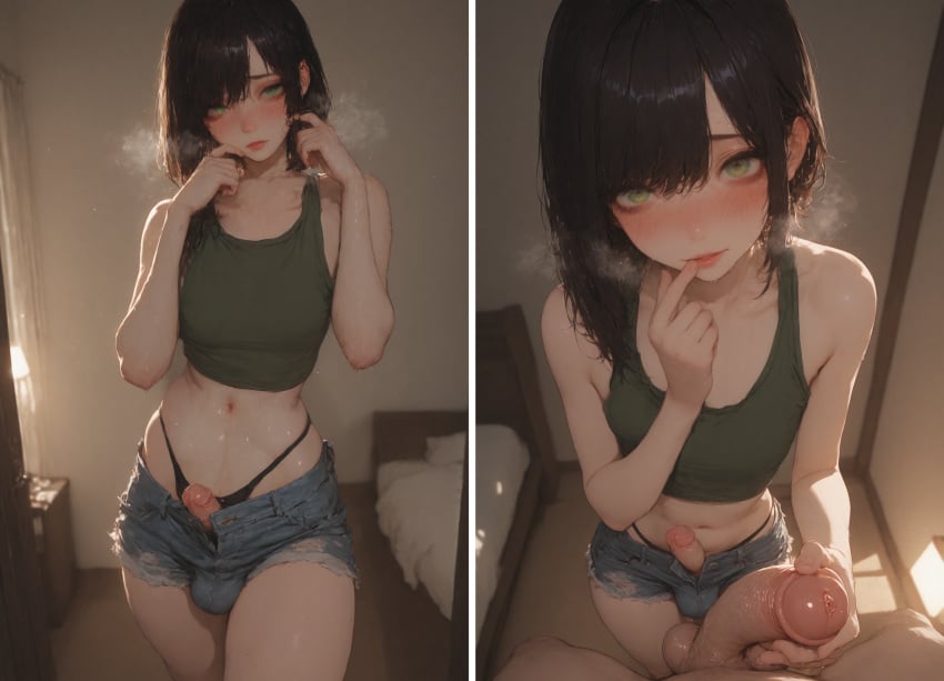 Asymmetrical Hair Rule 34 Image