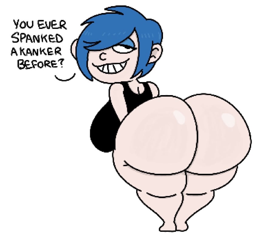 cartoon_network clapping_ass clapping_cheeks ed_edd_n_eddy kanker_sisters large_ass large_butt large_thighs marie_kanker theslashfive twerking