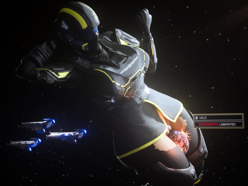 Helldiver (Helldivers) Rule 34 Image