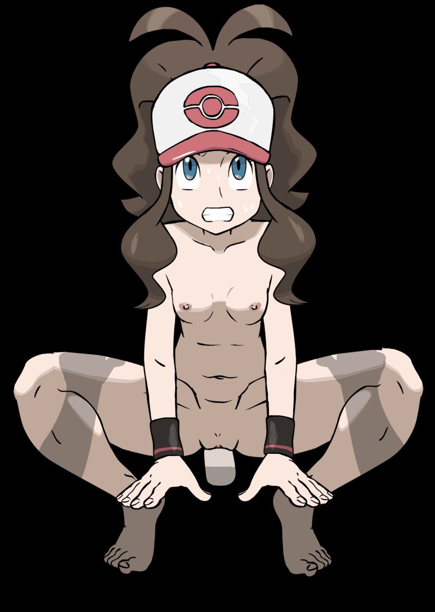 1girls animated bra colored cowgirl_position disembodied_penis female female_focus hilbert_(pokemon) hilda_(pokemon) human nintendo panties pokemon tagme thick_thighs w.t.dinner