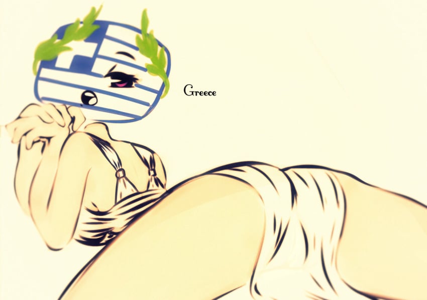 countryhumans countryhumans_girl flawsy greece greece_(countryhumans) greek_flag tagme