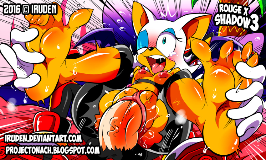 feet_tickling iruden nude_female penis rouge_the_bat sex shadow_the_hedgehog sonic_(series) tickç