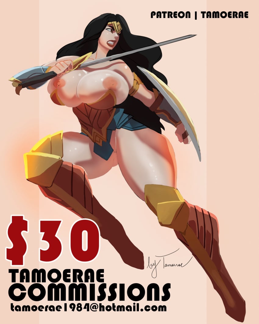 busty dc dc_comics diana_prince female female_focus female_only hourglass_figure pose posing tamoerae wide_hips wonder_woman wonder_woman_(series)