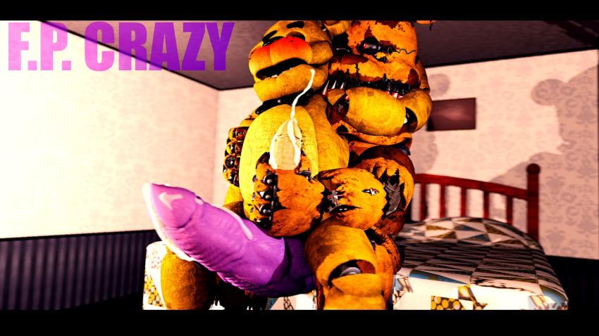 animatronic bear cum dragon_penis five_nights_at_freddy's five_nights_at_freddy's_4 freddy_(fnaf) golden_freddy_(fnaf) ingame_model male_only masturbation nightmare_fredbear_(fnaf) penis selfcest sfmporn