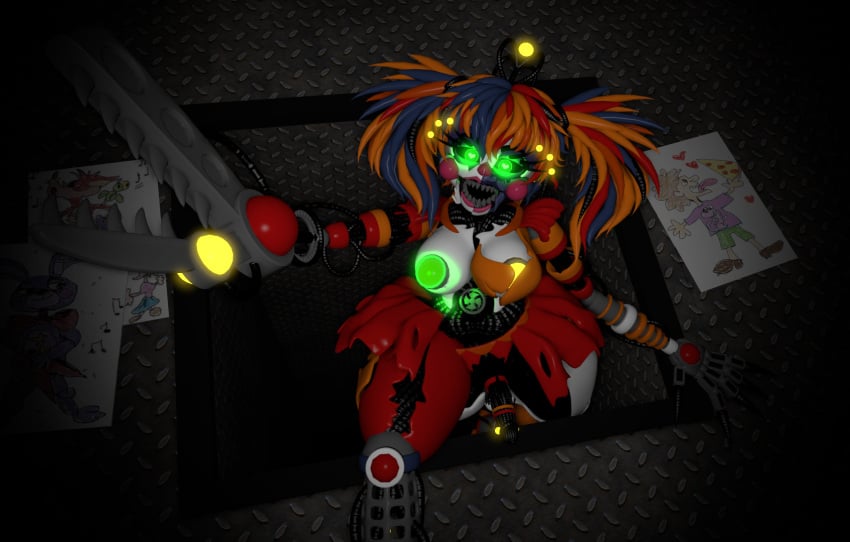 3d baby_(fnafsl) circus_baby circus_baby_(fnaf) cosmic_trance five_nights_at_freddy's futa_only futanari rktzxq scrap_baby scrap_baby_(cosmic_trance) scrap_baby_(fnaf) source_filmmaker