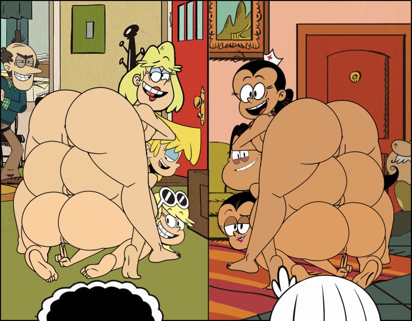 2boys 6+girls 6girls ass_stack ass_tower big_ass bimbo blonde_female breasts bubble_butt carlota_casagrande clyde_mcbride dark-skinned_female dark_skin daughters_friend edit family female female_focus frida_puga_casagrande friends_mother gigantic_ass housewife huge_ass latina leni_loud light-skinned_female light_skin lincoln_loud lori_loud maria_santiago milf mother mother_and_daughter mother_and_daughter’s_friend nachosik nickelodeon nurse nurse_cap on_knees peace_sign presenting_hindquarters pussy rita_loud seductive_look sister sisters sons_friend squatting stacked standing straight_hair teenager the_casagrandes the_loud_house thick_thighs tower_human wappah wide_hips yuri