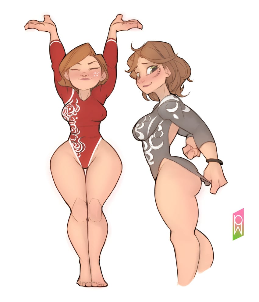 2girls 2milfs ass aunt_cass big_hero_6 blush cass_hamada elastigirl helen_parr highleg_leotard leotard marvel marvel_comics milf milfs the_incredibles thick_thighs thighs tomphelippe wellington_phelippe wide_hips