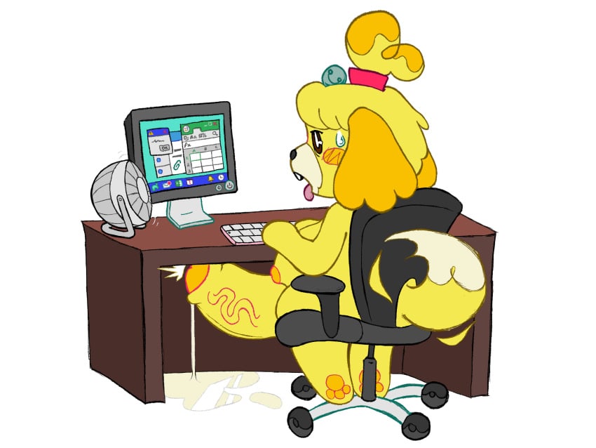 Isabelle (Animal Crossing) Rule 34 Image