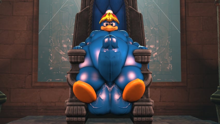 1boy 3d anthro ass avian belly big_ass big_balls big_belly big_butt big_penis fat fat_ass fat_butt fat_legs fat_man furry hips huge_balls huge_belly huge_cock hyper hyper_balls hyper_genitalia hyper_penis hyper_testicles kennythebobcat king_dedede kirby_(series) male male_only moobs nintendo no_humans overweight overweight_male penguin sfm sitting solo source_filmmaker thick_legs vein veins veiny_penis veiny_testicles wide_hips