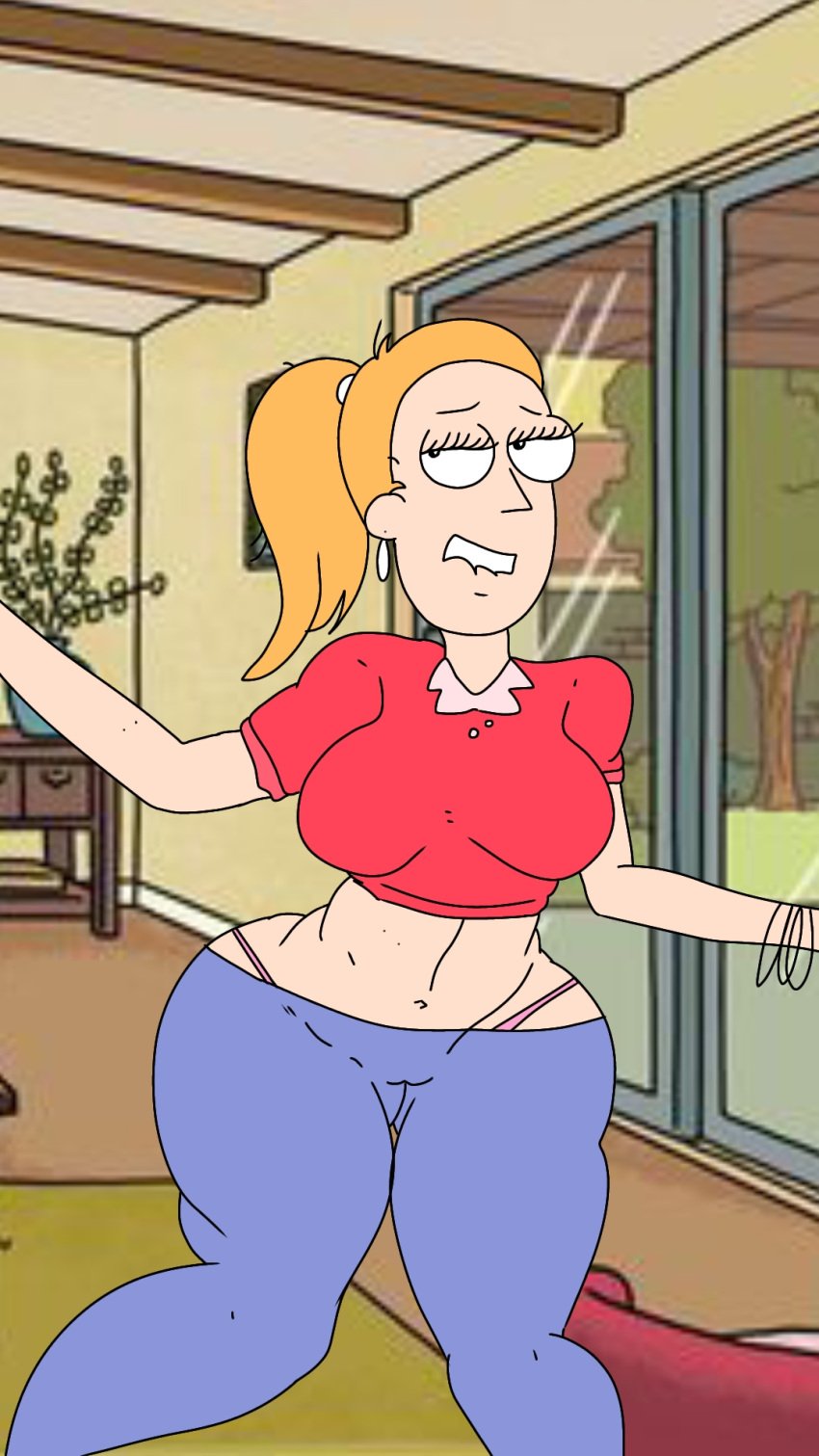 adult_swim cartoon deuscartoon panties rick_and_morty sister summer_smith