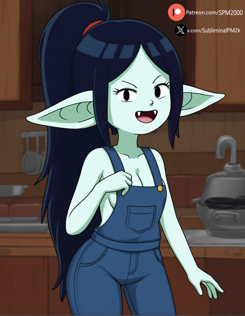 adventure_time ai_generated goblinification marceline spm2000 tagme