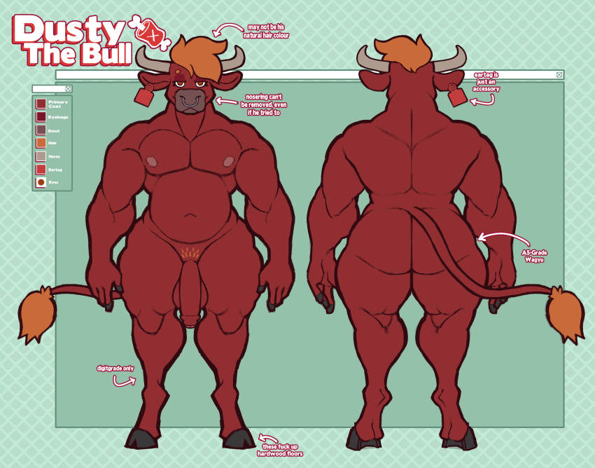 Dusty The Bull (Dusty-Pixels) Rule 34 Image