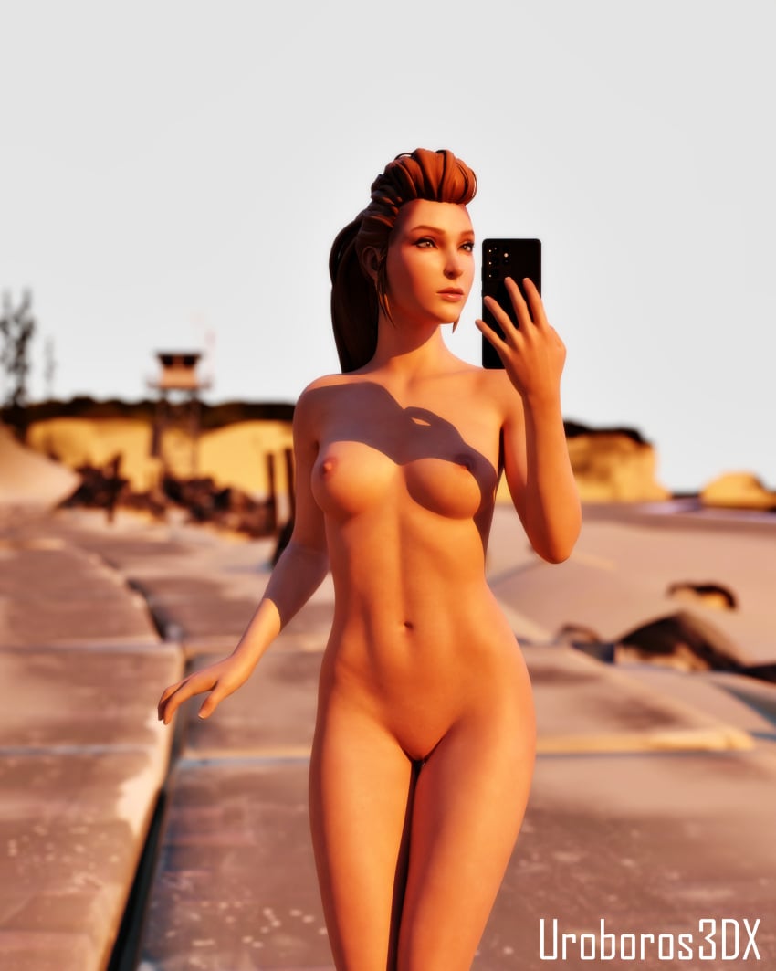 1girls 3d blender breasts cellphone completely_nude completely_nude_female exhibitionism female female_only hi_res holding_phone human human_only life_is_strange light-skinned_female light_skin medium_breasts nipples nude nude_female outdoor_nudity outdoors outside phone public public_nudity pussy rachel_amber shaved_pussy smartphone solo_female sunlight uroboros3dx young young_female