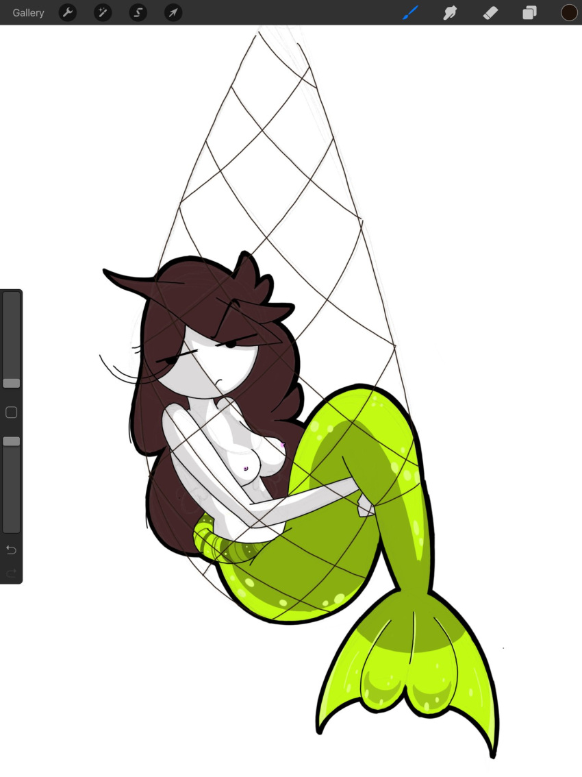 breasts drawfriend fish_tail jaiden jaiden_animations mermaid net youtube youtuber