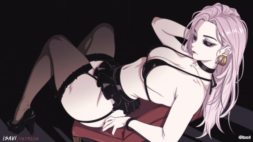 1girls 2d 2d_(artwork) 2d_artwork adult adult_female anime anime_character arm_behind_head arm_support armpit armpit_crease armpit_peek armpits background bare_arms bare_chest bare_hands bare_hips bare_midriff bare_navel bare_shoulders bare_skin belly_button big_boobs big_breasts bikini bikini_top black_background black_bikini black_bikini_top black_choker black_footwear black_high_heels black_sclera black_shoes black_skirt black_swimsuit black_swimwear breasts brown_legwear brown_stockings brown_thigh_highs brown_thighhighs busty busty_female busty_girl calves choker cleavage collarbone curvaceous curvaceous_body curvaceous_female curvaceous_figure curvaceous_hips curvy curvy_body curvy_female curvy_figure curvy_hips dark_background digital digital_art digital_drawing digital_drawing_(artwork) digital_media digital_media_(artwork) drawing ear_piercing earrings elbows exposed exposed_arms exposed_chest exposed_hips exposed_midriff exposed_navel exposed_shoulders exposed_skin fanart female female_focus female_only fingernails fingers footwear from_above from_side full_body full_body_view garter_straps hairless_armpits half_naked half_nude halterneck hand_behind_head head_tilt hi_res high-angle_shot high_heels high_res high_resolution highres hourglass_figure inframammary_fold inguinal_crease inguinal_ligament isavi jujutsu_kaisen knees landscape large_boobs large_breasts lean_figure legs legwear lip_gloss lips lipstick long_hair looking_at_viewer mappa mature mature_female mature_woman midriff monotone_background naked naked_female naked_woman narrow_waist navel nipple_bulge nude nude_female nudity one_color_background partially_undressed pierced_ear pink-eyed_female pink-haired_female pink_eyes pink_hair pink_hair_female plain_background posing posing_for_the_viewer posing_naked posing_nude profile red_lips red_lipstick semi_nude shaved_armpits shoes shoulders shueisha side_view sitting skirt slender_body slender_waist slim_female slim_waist solid_color_background solo stockings string_bikini swimsuit swimwear thick_thighs thigh_highs thighhighs thighs three-quarter_view tilted_head uro_takako viewed_from_above voluptuous voluptuous_body voluptuous_female voluptuous_figure voluptuous_woman weekly_shonen_jump wide_hips woman
