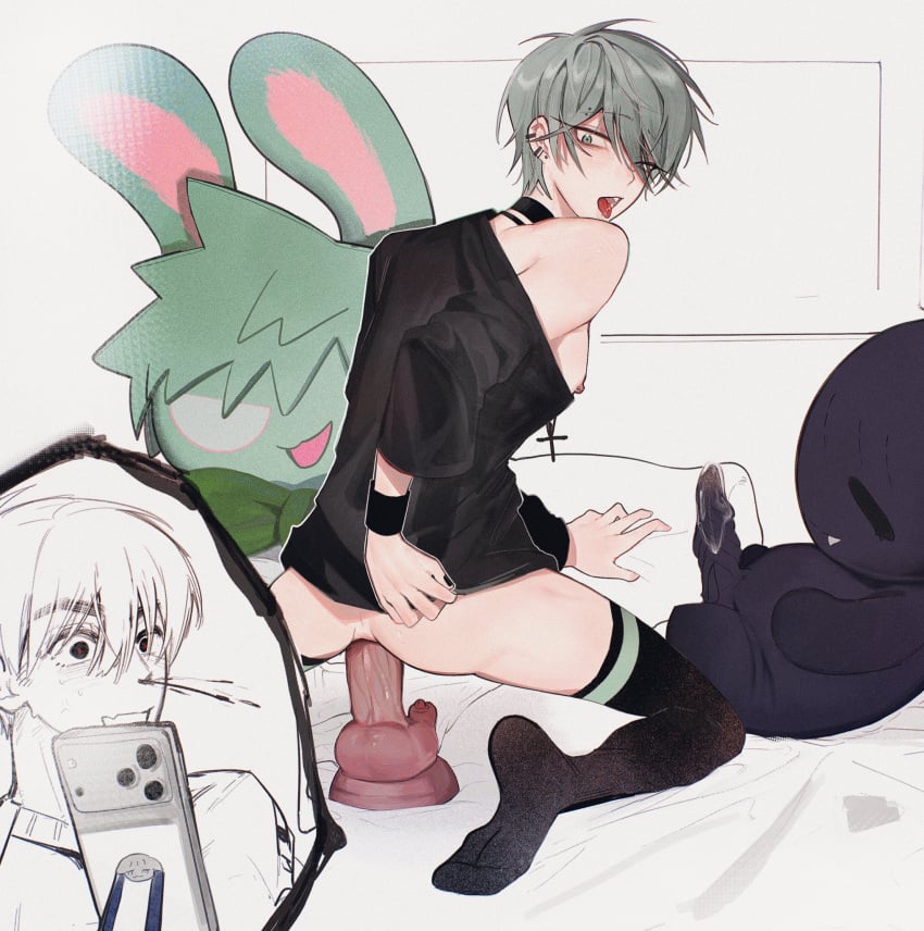 alien_stage cuntboy dildo emo gay ivan_(alien_stage) nosebleed till_(alien_stage) yaoi