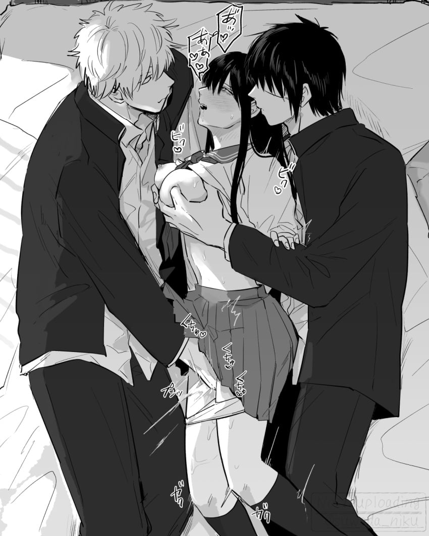 Gintoki Sakata (Gintama) Rule 34 Image