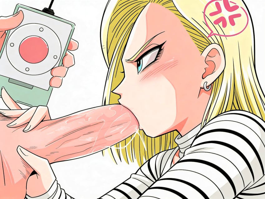 Android 18 (Dragon Ball) Rule 34 Image