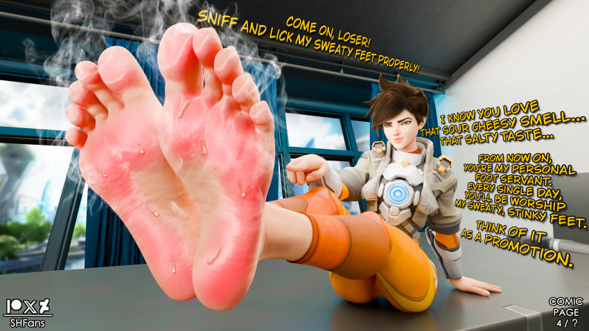 1girl 1girls 3d 3d_(artwork) 3d_artwork 3d_render apartment bare_feet bare_foot bare_legs barefoot big_feet black_hair black_hair_female blender_(software) blizzard_entertainment british_female bro brown-haired_female brown_eyes brown_hair comic comic_page cozy dark_hair day daytime deviantart deviantart_link deviantart_url deviantart_username dominant dominant_female domination dominatrix earrings evil evil_girl evil_grin evil_smile feet feet_fetish feet_focus feet_together feet_up female female_domination female_focus female_only femdom foot_fetish foot_focus footwear forest gentle_femdom half-closed_eyes humiliation insult jumpsuit lair latex_bodysuit latex_clothing lena_oxton makeup middle_finger musk musk_cloud musk_fetish musky no_penetration office overwatch overwatch_2 overwatch_league patreon patreon_exclusive patreon_link patreon_logo patreon_only_post patreon_url patreon_username pointing pov_feet red_eyes room shfans short_hair sitting_on_table smell smelly smelly_feet sniffing sofa soles soles_feet soles_female soles_fetish soles_focus solo_female summer sweat sweat_body sweat_drops sweat_feet sweat_fetish sweat_foot sweating sweaty sweaty_body sweaty_feet sweaty_legs table text toes tracer tracer_(overwatch_2_suit) window worship worshiping worshipping_feet yellow_pants young young_female younger_female
