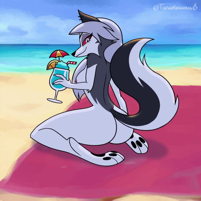 1080p 1girls 2d 2d_(artwork) 2d_animation accurate_art_style alternate_version_available animated areola areolae ass beach beach_background big_ass big_breasts breasts bubble_ass bubble_butt canid canid_demon cocktail curvaceous curvaceous_female curvaceous_figure curves curvy curvy_body curvy_female curvy_figure curvy_hips female female_focus female_only fur furry furry_only hellaverse hellhound helluva_boss jiggle jiggling jiggling_breasts loona_(helluva_boss) loop looping_animation medium_breasts nipple_piercing nipples nude nude_female open_legs pierced_nipples piercing piercings presenting presenting_ass presenting_pussy pussy pussy_lips red_eyes red_sclera shaved_crotch shaved_pussy short_playtime sitting smile smiling smirk smirking spread_legs spreading tail tangeluscious tease teasing thick_ass thick_thighs tongue tongue_out vagina