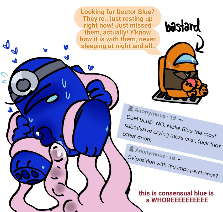 Blue (Among Us) Rule 34 Image