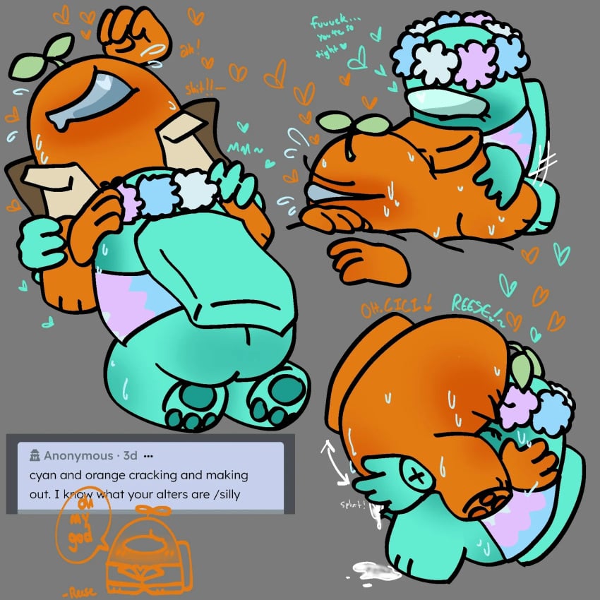 Cyan (Among Us) Rule 34 Image