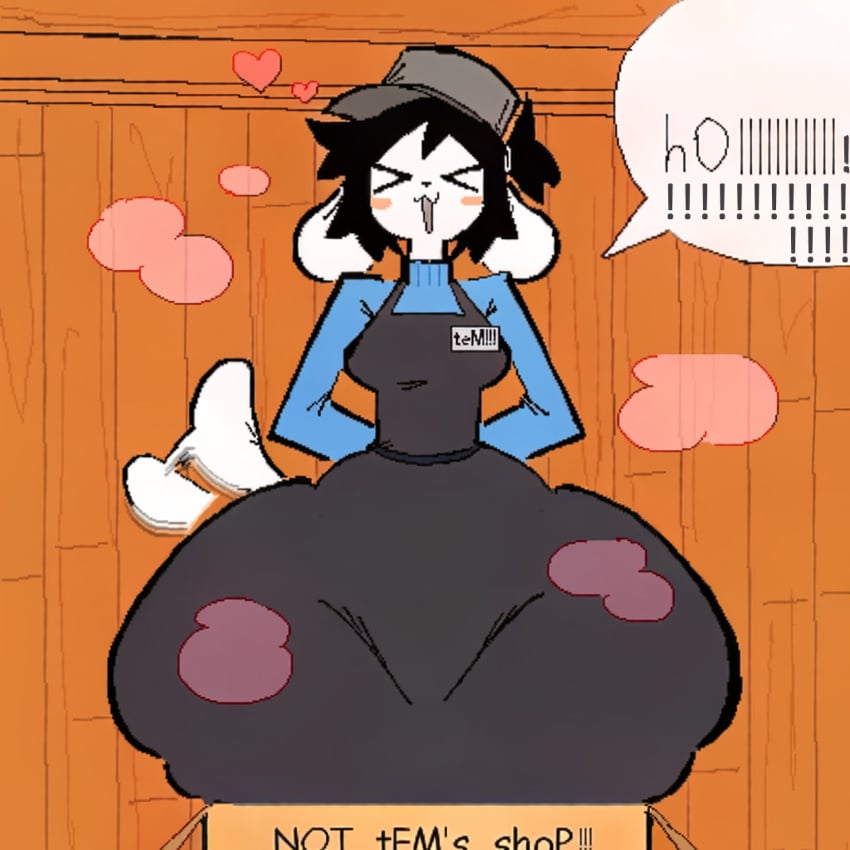 Temmie (Deltarune) Rule 34 Image