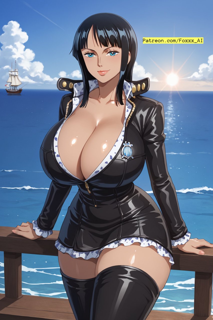 ai_generated female female_only foxxx_ai nico_robin one_piece