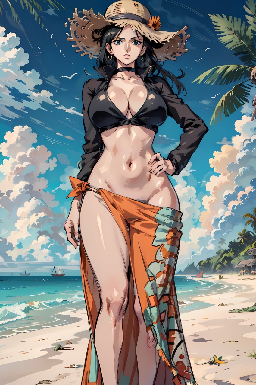 ai_generated female female_only nico_robin one_piece the_way_(artist)