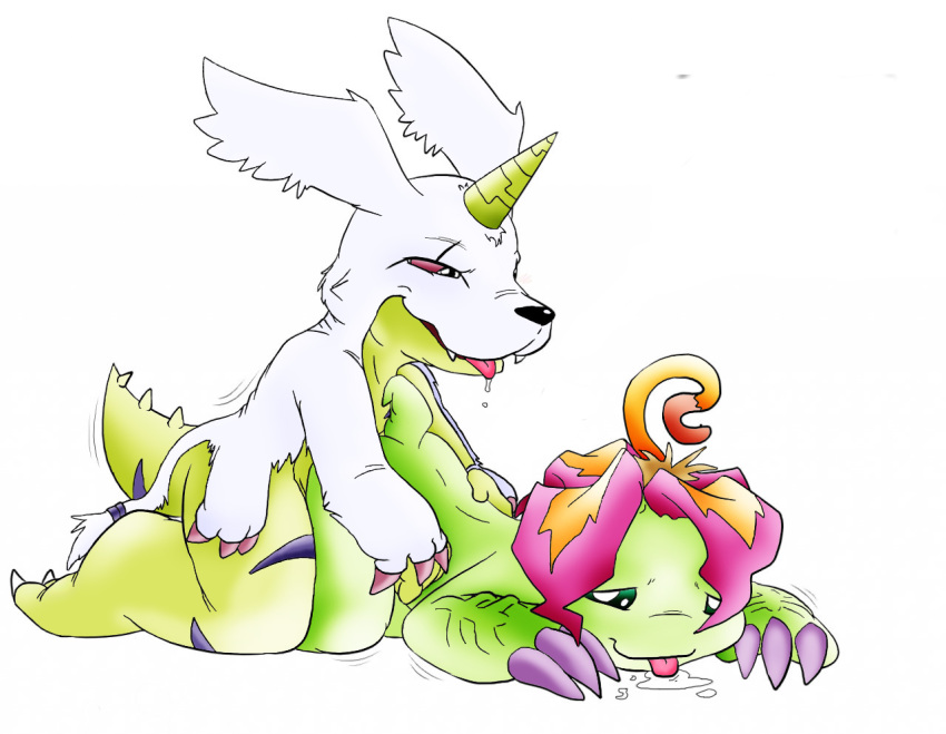 digimon gabumon mewtwox palmon tagme