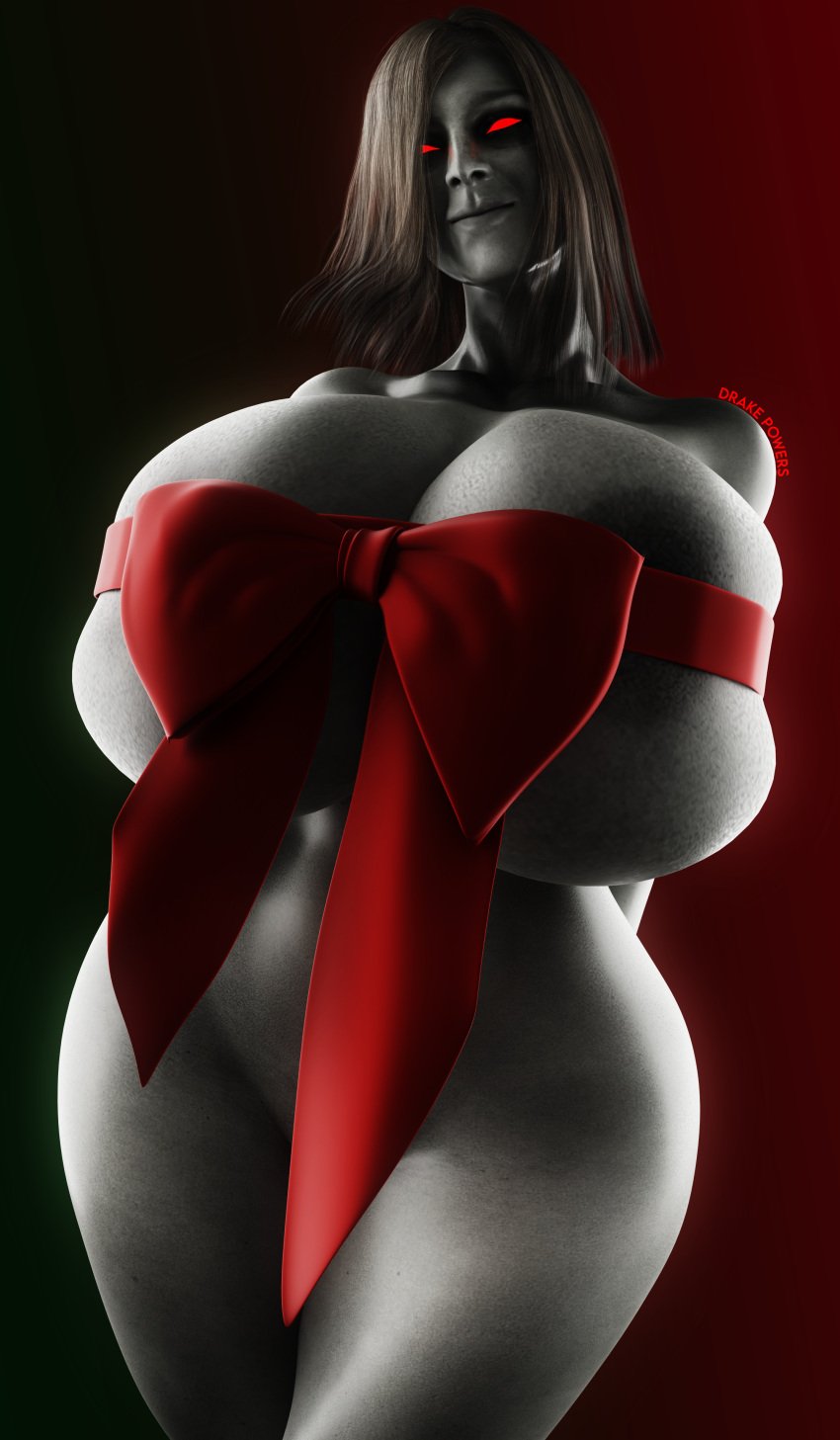 3d christmas drakepowers huge_breasts left_4_dead left_4_dead_2 nightmare_waifu the_witch voluptuous witch_(left_4_dead)